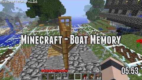Minecraft - Boat Memory