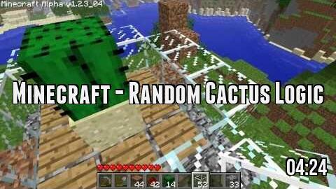 Minecraft - Random Cactus Logic